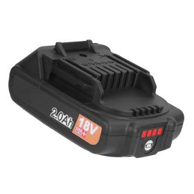18V 2.0Ah Rechargeable Replacement Battery Fit for Makita 18V/20V/21V Power Tools Blower Weed Wacker Drill Trimmer