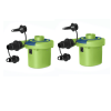 (2 PACK)62239E, Green 4.8V 0.52 PSI 1500mAh Electric Air Pump 565 L/min