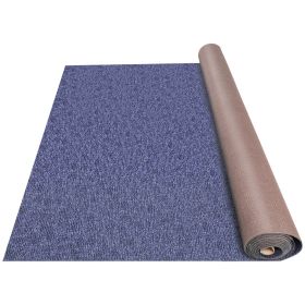VEVOR Deep Blue Marine Carpet 6 ft x 13.1 ft Marine Carpeting Marine Grade Carpet for Boats with Waterproof Back Outdoor Rug for Patio Porch Deck Gara