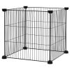 VEVOR 5 Pack Plant Protector from Animals 15.35'' x 15.35'' Metal Plant Cage