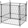 VEVOR 4 Pack Plant Protectors from Animals, 13.4'' x 13.4'' Chicken Wire Plant Protector, Plant Cages for Outdoor Plants, Flowers & Vegetables