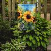 Sunflowers in Watercolor Garden Flag Mailbox Flag Decorative Yard Flag Banner Outside Patio Artwork Yard Flower Beds, Garden Size, Multicolor