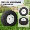 VEVOR Lawn Mower Tires with Rim, 16x6.5-8" Tubeless Tractor Tires, 2-Pack Tire and Wheel Assembly, Turf Pneumatic Tires, 3" Offset Hub
