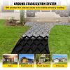 VEVOR Ground Grid, 1885 lbs per Sq Ft Load Geo Grid, 2" Depth Permeable Stabilization System for DIY Patio, Walkway, Shed Base, Light Vehicle Driveway
