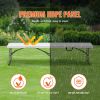 VEVOR 6FT Plastic Folding Bench Portable Outdoor Bench for Picnic Camping Garden