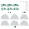 6 Sets Strawberry Supports with 24 Ground Nails Square Strawberry Growing Support Stakes Reusable Cloche Dome for Outdoor Garden Vegetable