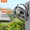 VEVOR Wall Mount Fan, 18 Inch, 3-speed High Velocity Max. 4150 CFM, Waterproof Industrial Wall Fan, Commercial or Residential for Warehouse
