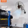 VEVOR Wall Mount Fan, 18 Inch, 3-speed High Velocity Max. 4000 CFM Oscillating Industrial Wall Fan, Commercial or Residential for Warehouse