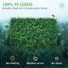 VEVOR 12PCS 20x20inch Artificial Boxwood Panels,Boxwood Hedge Wall Panels,Artificial Grass Backdrop Wall 1.6"