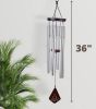 Wind Chimes for Outside Deep Tone 36 Inch Extra Large Wind Chimes Outdoor Clearance Tuned Relaxing Soothing Sound for Meditation Yoga Aluminum Religio