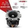 5 Core Tweeters Speakers Car Audio Pair 600W Combined Peak 4 Ohm 3.5 Inch Aluminum Super Bullet Tuiters Para Sonido Para Carro - TW BLT 180 CH PAIR