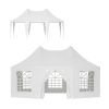 Outdoor Party Tent Heavy-Duty Wedding Canopy Gazebo w/ Storage Bags